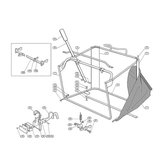 Grass Catcher Bag for MT 785