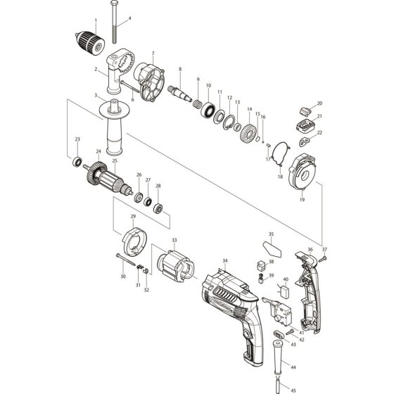 Makita MT815K Main Assembly