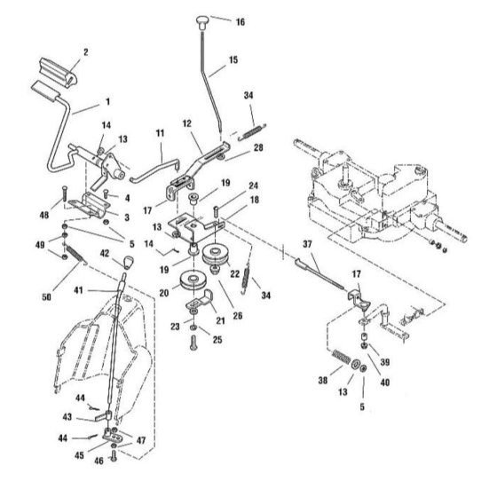 Brake & Gearbox Control Assembly