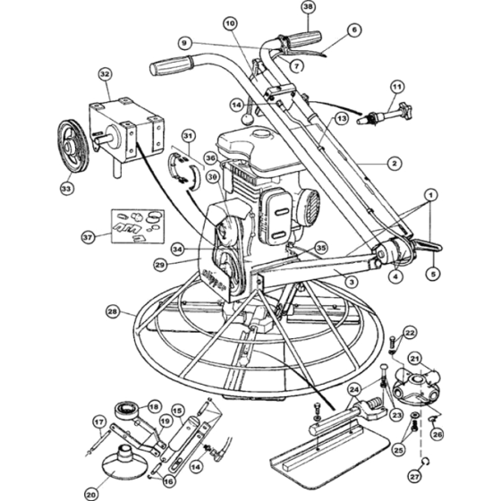 Main Assembly for MTA36-P5H