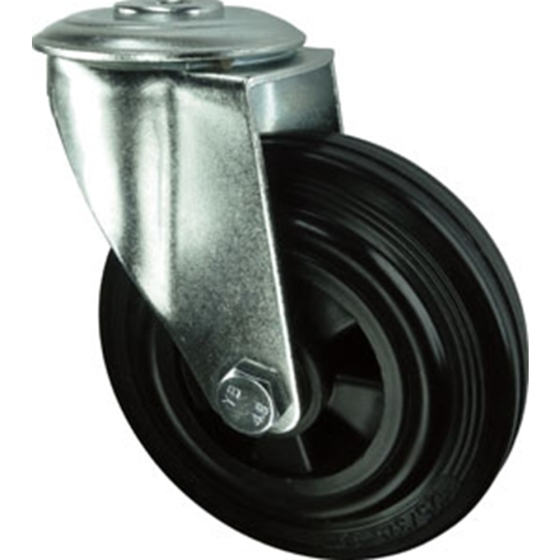Rubber Tyre Swivel Castor