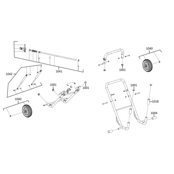 Milwaukee MXFPTR2 Assembly