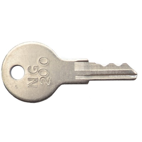 Plant Key NG200 for Platform and Scissor Lifts - Replaces Standard Key