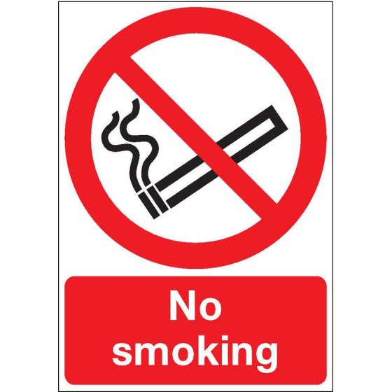 'No Smoking' Sign