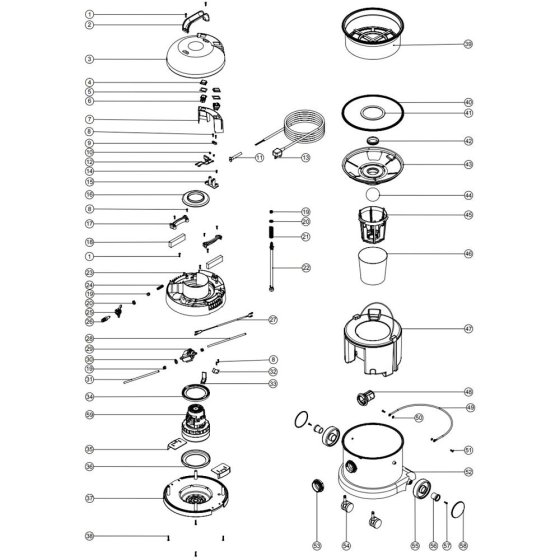 Numatic CT370 Assembly