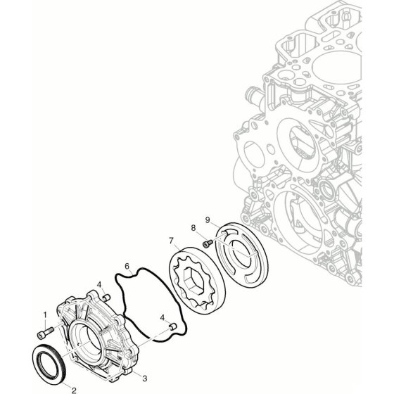 Oil Pump Assembly for HATZ
