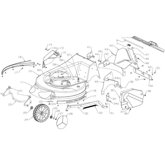 Deck Assembly for Morrison 54RS