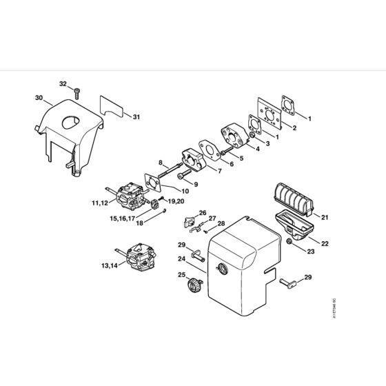 Air Filter & Shroud Assembly