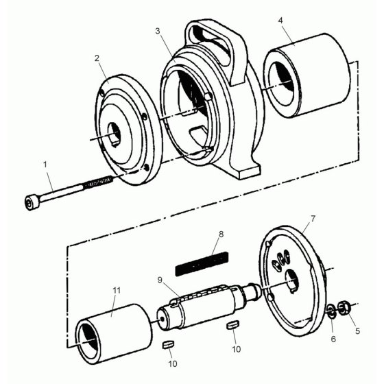 Wacker PAR 45/2 Assembly