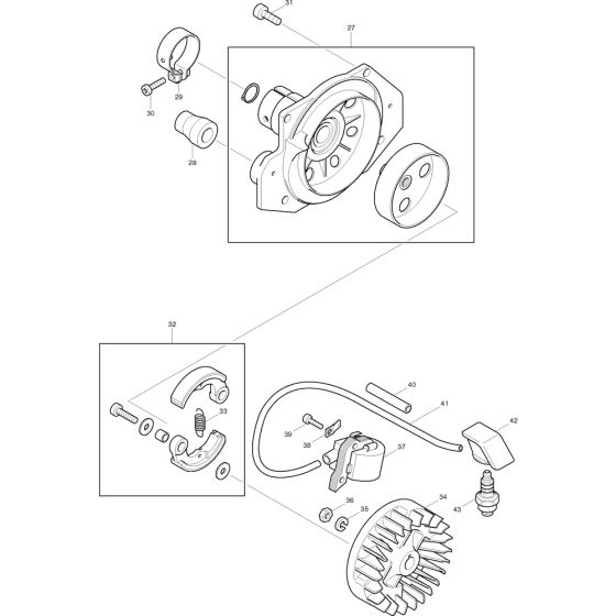 Ignition Assembly for Makita
