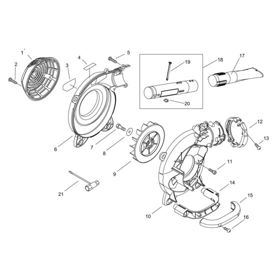 Fan Case & Blower Pipe