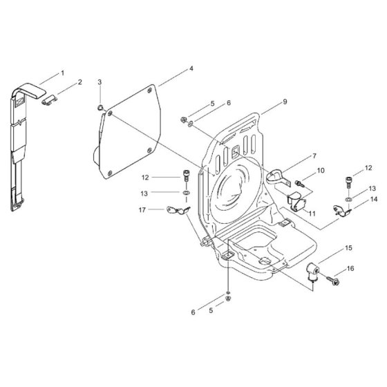 Harness for ECHO PB-750