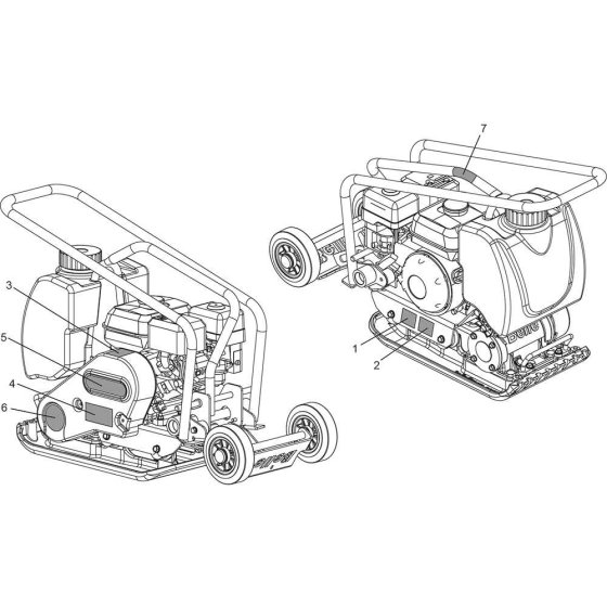 Decals for Belle Compactors