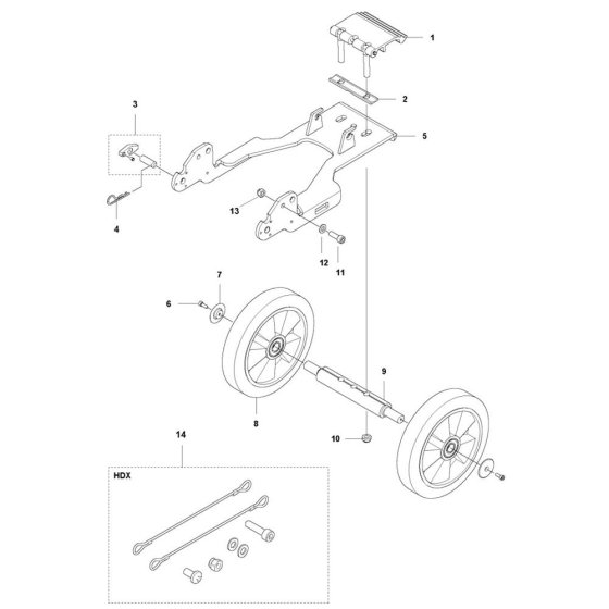 Chassis Assembly for PG 280