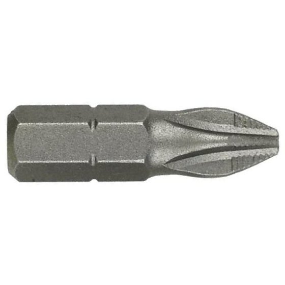 Phillips Insert Bit PH2 25mm - 10 Pack for Timco