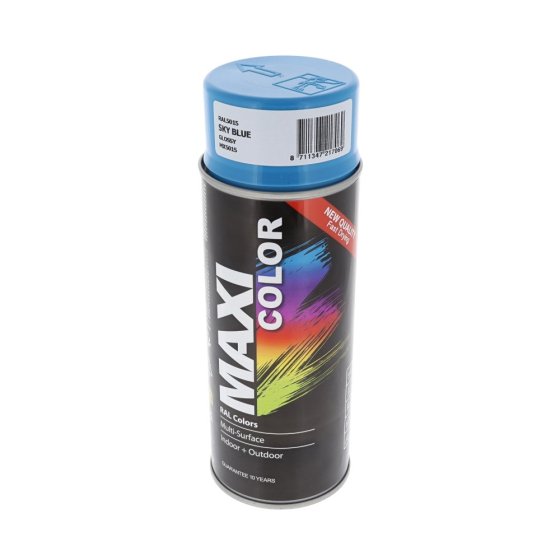 Deco Spray Paint High Gloss RAL 5015 Sky Blue 400ml