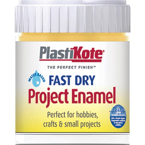 Fast Dry Enamel Paint B31 Bottle Gold Leaf 59ml by Plasti-kote - 440.0000031.067