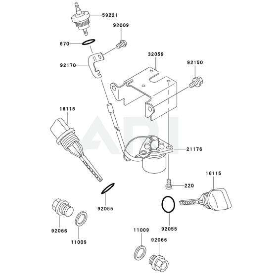 Lubrication Equipment for Kawasaki