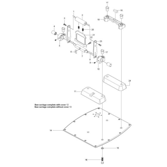 Husqvarna PP 455 E Attachments