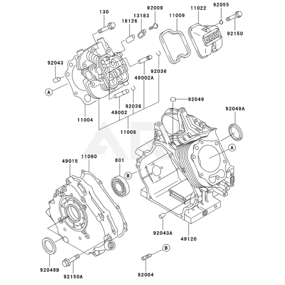 Cylinder & Crankcase for PP6000