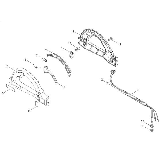 Throttle for ECHO PPT-2620ES