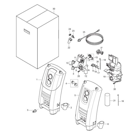 Front Assembly for Nilfisk