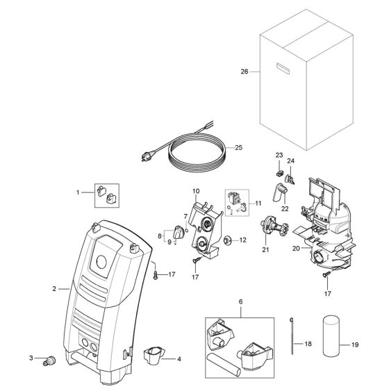 Front Assembly for Nilfisk