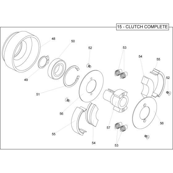 Clutch Assembly for Belle Pro 600X