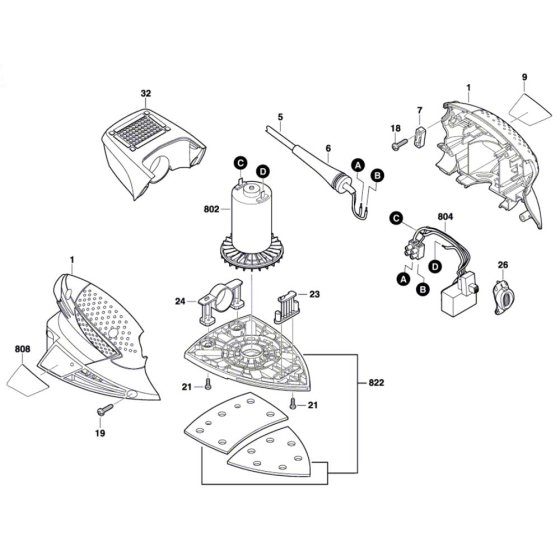 Bosch PSM 100 A Multi-sander