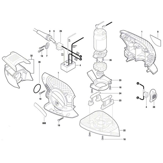 Bosch PSM Primo Multi-sander