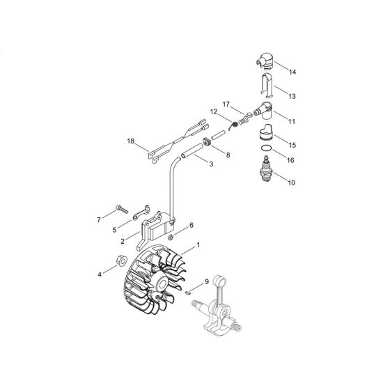 Magneto for Shindaiwa PT262S