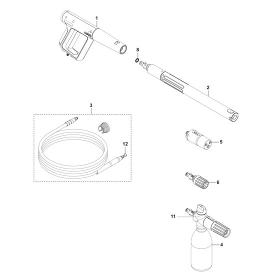 Husqvarna PW 360 Accessories