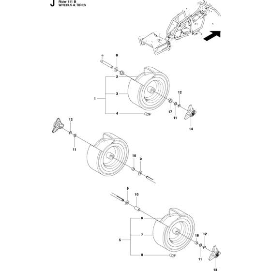 Wheels and Tyres Assembly
