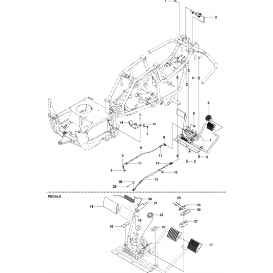 Controls Assembly for R115 B