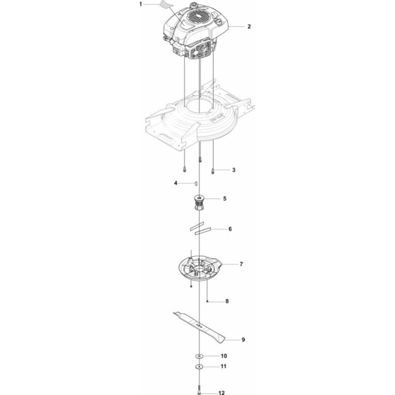 Engine Assembly for Husqvarna
