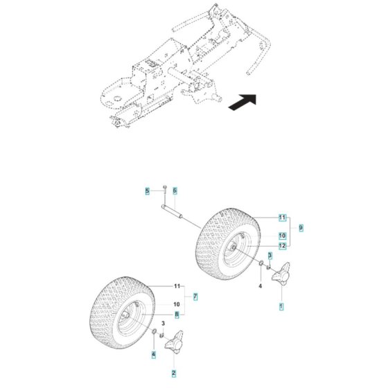Wheel Assembly for R 200iX