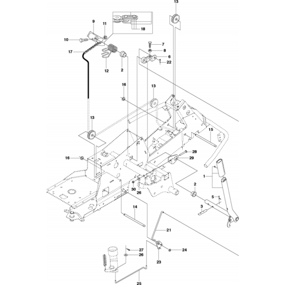 Mower Lift Assembly