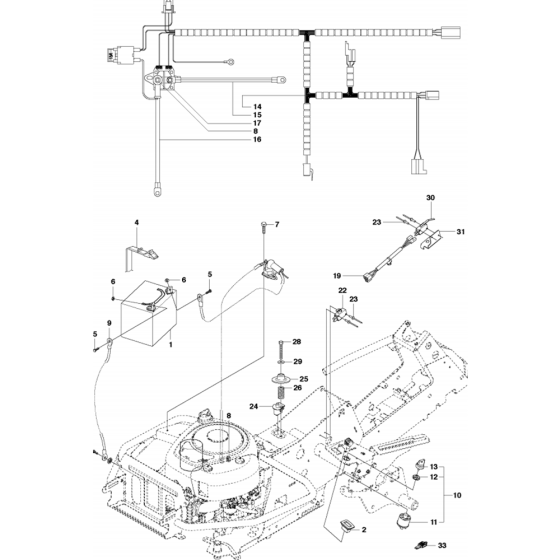 Electrical Assembly for Husqvarna
