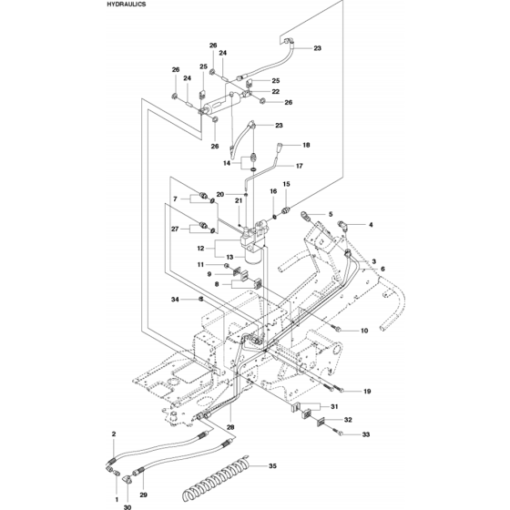 Hydraulic Pump Motor Assembly