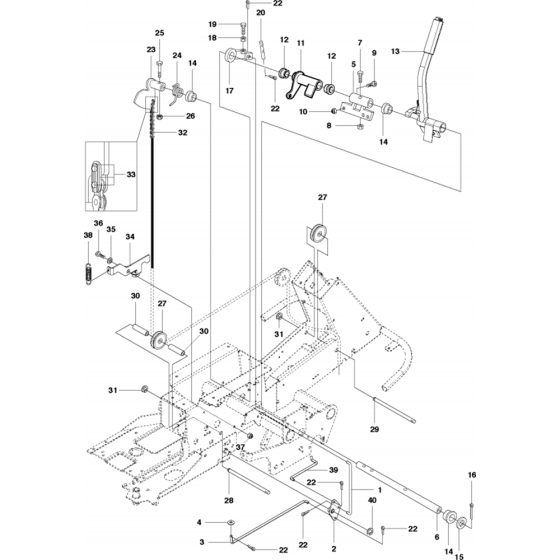 Mower Lift Assembly