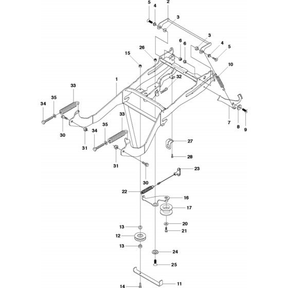 Frame Assembly for R418 Ts