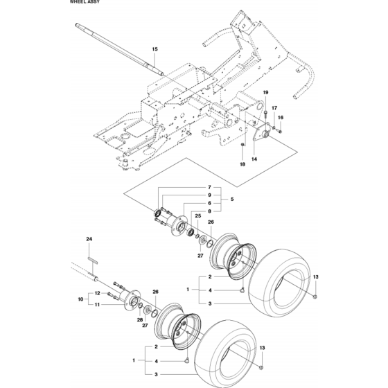 Wheels and Tyres Assembly