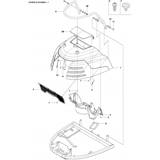 Chassis & Enclosures for Husqvarna