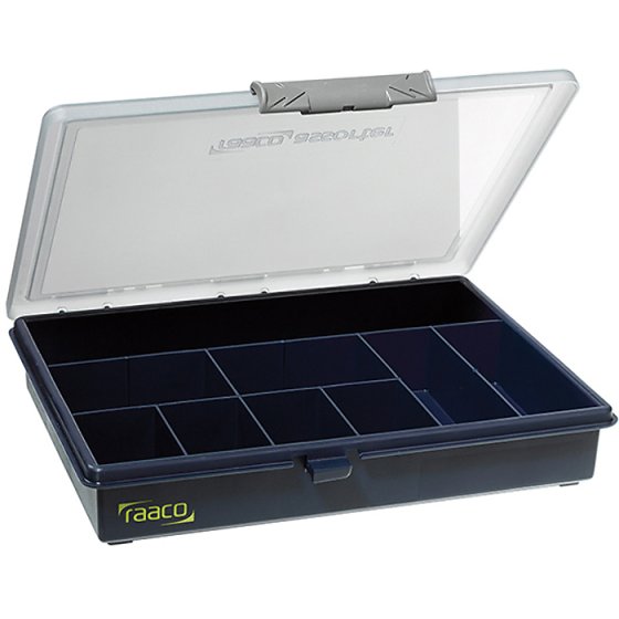 A5 Profi Service Case Assorter 9 Fixed Compartments by Raaco - 136150