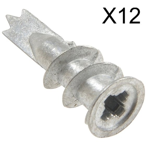 Metal Self-Drill Plasterboard Fixing Pack of 12 by Rawlplug - R-S1-DRA02/12