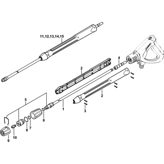 Spray Lance for Stihl RB 402