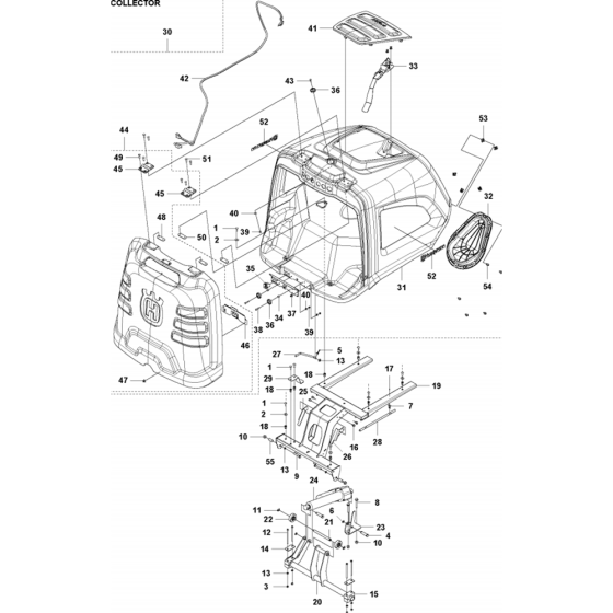 Collector Assembly for RC 318T