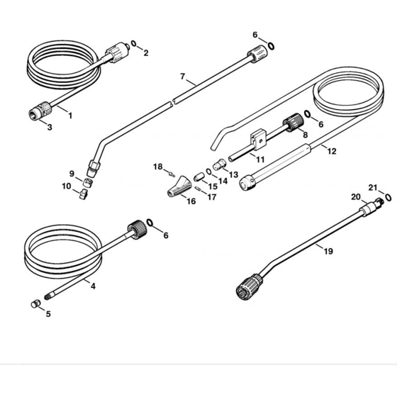 Tools for Stihl RE 105 K