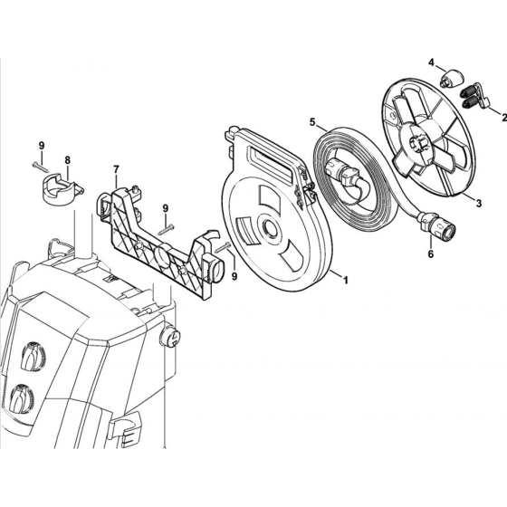 Flat Hose with Reel