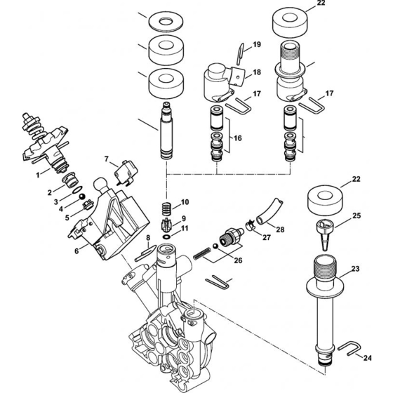 Unloader for Stihl Washers
